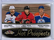 15/16 FLEER SHOWCASE HOCKEY HOT PROSPECTS TRIOS RC CARDS (#XXX) U-Pick From List