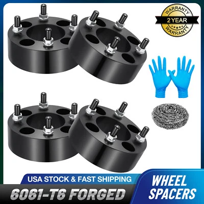 4pc 2.0" 4x110 ATV Wheel Spacers 76mm CB for Honda Foreman FourTrax Kawasaki - Image 1 of 4