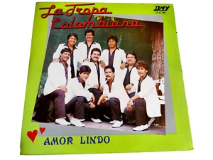 La Tropa Colombiana "Amor Lindo" Original 1990 DMY Records Promo Vinyl Cumbia - Imagen 1 de 6