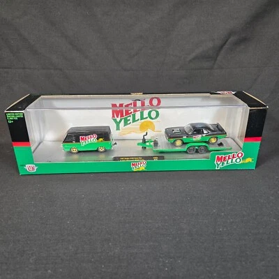 M2 Die-Cast Mello Yello 1967 Dodge A100 Van & 1971 Plymouth Hemi Cuda Unopen Box - Image 1 of 4