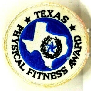 Physical Fitness Award Texas 2 5/8" Patch (B61) - Bild 1 von 2