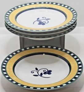 Tazón de sopa con borde de porcelana Firenze by Spal (4) vajilla de bistró floral - Imagen 1 de 6