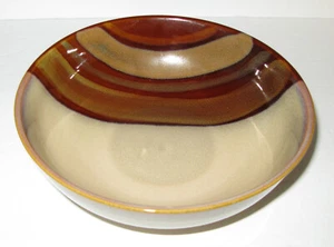 1 Vintage Sango Splash 4722 Avanti Braun Suppe Pasta Müslischale 7 1/2" - Bild 1 von 5