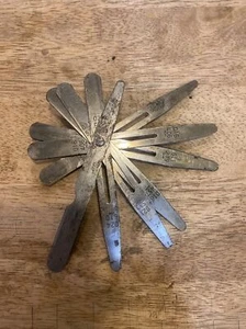 Vintage Kastar Akuret Feeler Gauge Tool - Picture 1 of 5