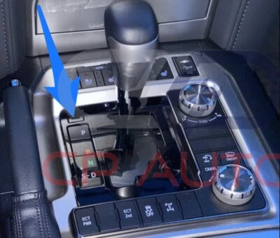 16-21 TOYOTA LAND CRUISER BLOQUEO DE CAMBIO BOTÓN LIBERACIÓN TAPA PALANCA DE CAMBIOS CUBIERTA FABRICANTE DE EQUIPOS ORIGINALES NUEVO Foto 1 de 4