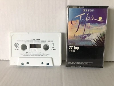 ZZ Top TEJAS 1981-82 Warner Brothers Cassette Bar Code - Image 1 of 4