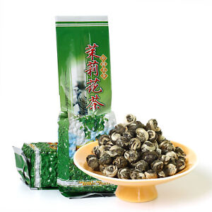 GOARTEA Nonpareil Supreme Jasmine Dragon Pearl Chinese Green Tea Handroll Loose