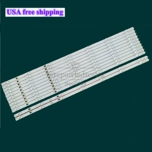 Full set LED Strips For ELEMENT E4FAA75R WESTINGHOUSE WR75UT4210 ONN 100044717 - Picture 1 of 6