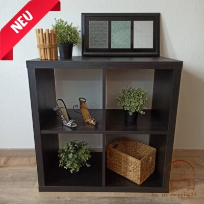 🔵🟡 IKEA Kallax Bücherregal 77x77cm Wandregal Sideboard Aufbewahrung - Bild 1 von 4