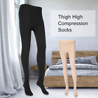 Men & Women Compression Stockings Thigh High Close Toe Pantyhose Pain Relief Ghb