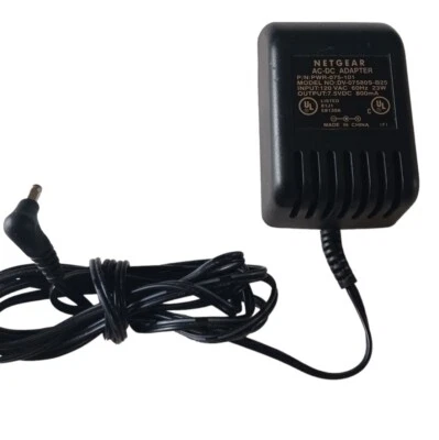 Netgear AC Adapter - Model DV-07580S-B25 - P/N PWR-075-101 , 7.5 VDC, 0.8 A  - Image 1 of 4