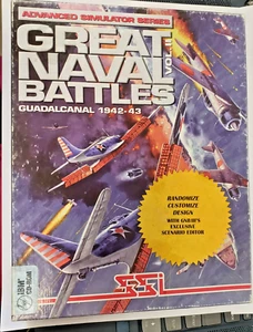 Great Naval Battles Volume 2 Guadalcanal PC Game IBM CD 1994 Big Box - Bild 1 von 8