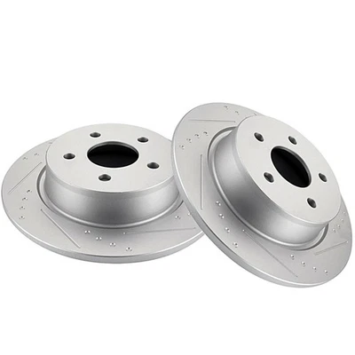 2 rotores de disco de freno trasero para Ford C-Max 2013-2018 y Ford Escape 2013-2016 Foto 1 de 4