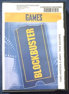 Vintage Blockbuster Xbox 360 Americas Army: True Soldiers Spiel und Hülle - Bild 1 von 4
