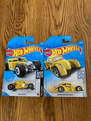 Hot Wheels lot 2 "Mooneyes" BONE SHAKER &VOLKSWAGEN KAFER RACER - Image 1 of 4