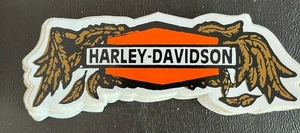 Harley Davidson “Broken Wings” Decal 2 1/2” X 4” - Picture 1 of 1