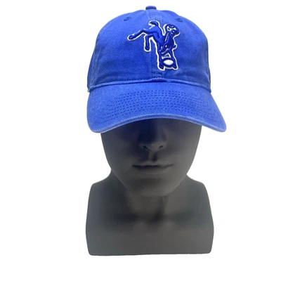 Indianapolis Colts Relaxed Cap Throwback Logo Blue Hat Vintage Collection Reebok - Image 1 of 4