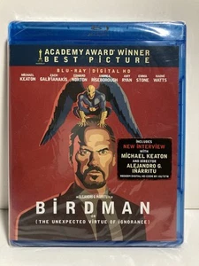 Birdman or The Unexpected Virtue Of Ignorance (Blu-ray, 2014, new) - Foto 1 di 4