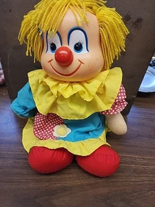 DAKIN VINTAGE 2 CARAS (FELIZ Y TRISTE) PAYASO - CABEZA DE PLÁSTICO Y CUERPO DE TELA - 1984 - COREA - Imagen 1 de 5