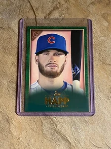 2018 Topps Gallery Baseball Ian Happ Green Parallel #13/99 (Cubs) - Picture 1 of 3