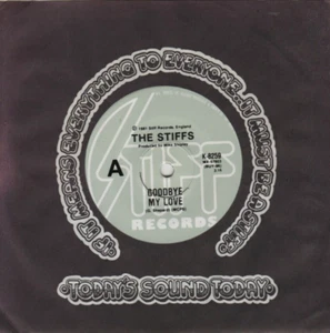THE STIFFS Goodbye My Love AUSSIE 7" VINYL 1981 PUNK POWERPOP Stiff Label - Picture 1 of 1