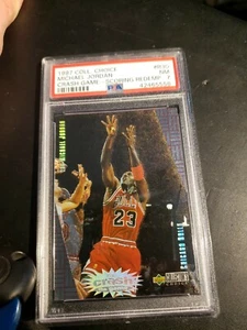 1997 Colleccionista Choice Crash-Game Redemption Michael Jordan PSA - Imagen 1 de 4