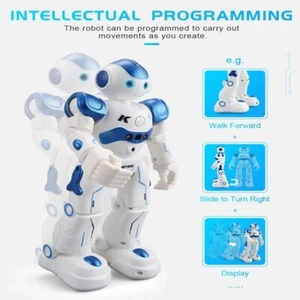 RC Robot Toys for Kids, Gesture & Sensing Programmable Remote Control Smart Robo - Picture 1 of 24