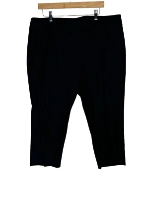 Talbots Pants Womens 16 Petite Crop Navy Blue Plus Curvy  Perfect High Rise - Image 1 of 4