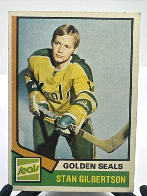 1974-75 Stan Gilbertson hockey card #223 - Image 1 of 4