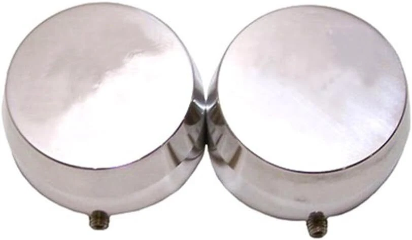 99 - 07 Suzuki GSX 1300 Hayabusa Chrome Fork Cap Set - Billet Aluminum - Image 1 of 1