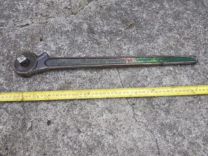Antiguo SIDDONS SIDCHROME ORIGINAL 3/4" MANGO DE TRTCHET de colección - Imagen 1 de 2