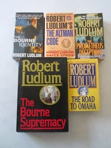 ROBERT LUDLUM LOT OF 5 BOOKS THE BOURNE SUPREMACY 1st Edition Hardcover Identity - Bild 1 von 4