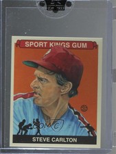 2010 Sportkings Series D Mini Steve Carlton #194 HOF