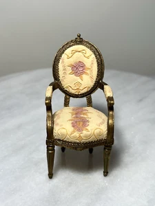 VTG Take A Seat By Raine 1999 Miniature Chair Louis XVI ArmChair #24003 - Picture 1 of 17