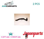 TRACK ROD END RACK END PAIR FRONT TI-420R JAPANPARTS 2PCS NEW OE REPLACEMENT