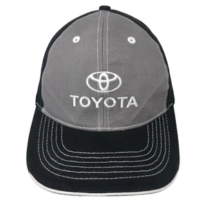Toyota Spell Out Strapback Hat Multi One Size Embroidered Colorblock - Picture 1 of 8