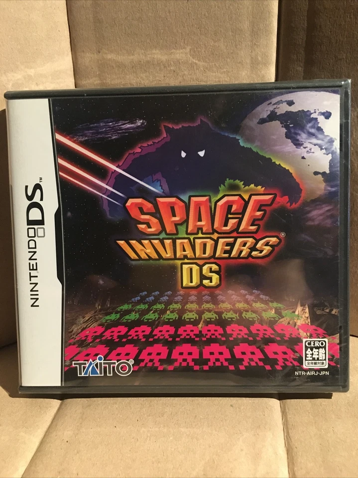 Space Invaders DS [Japan Import] Works With US DS  Brand New. Factory Sealed - Image 1 of 2