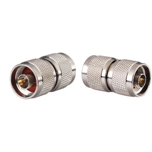 2 Stück N Stecker zu N Stecker Kupfer RF Stecker Adapter für Handy Repeater Neu - Picture 1 of 5