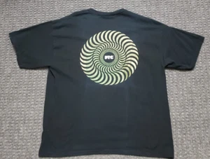 Vintage Spitfire Wheels x FTC Skateboarding Men's XL T Shirt Classic Swirl Wheel - Picture 1 of 17