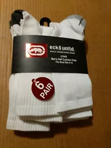 ECKO UNLTD. Zapatos con calcetines de doble acolchado talla 6-12 -6 pares - Imagen 1 de 2