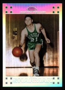 Refractores cromados Topps #35 2007-08 Bill Sharman Celtics 778/999 - casi nuevo-como nuevo - Imagen 1 de 1