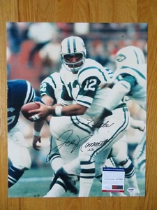 JOE NAMATH signed NEW YORK JETS v BALTIMORE COLTS Super Bowl III 16x20 Photo PSA - Picture 1 of 4