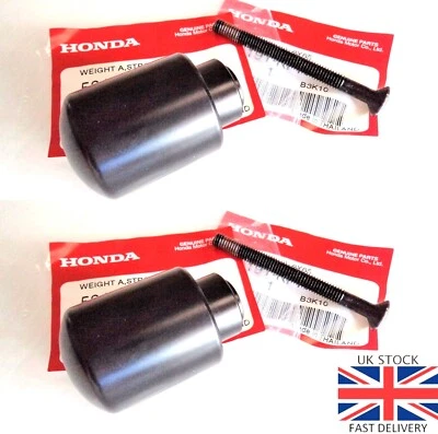 GENUINE HONDA CBR125 HANDLEBAR BAR WEIGHT & BOLT 2011 - 2020 (A PAIR) - Image 1 of 4