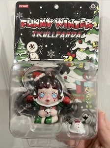 Pop Mart Skull Panda reginal release Funky Winter Blister Card SOLD OUT - Picture 1 of 5