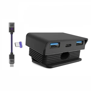 Magnetic Charging Dock 2*USB2.0 Ports For Mouse&Keyboard For Logitech For Razar - Picture 1 of 16
