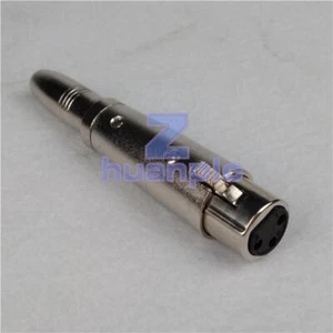 New 1Pcs XLR Female to 1/4" Stereo TRS Female Adapter Plug - Picture 1 of 1