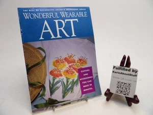 Wonderful Wearable Art [Pamphlet] Doxie Keller Free Shipping - Picture 1 of 3
