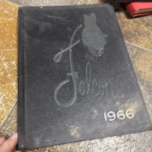 1966 Falcon Brown Deer High School Yearbook Wi Granville Signed Musty Dmged - Bild 1 von 12
