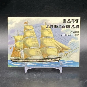 1955 Topps Rails & Sails #146 East Indiaman Merchant Ship Vintage Trading Card - Bild 1 von 2