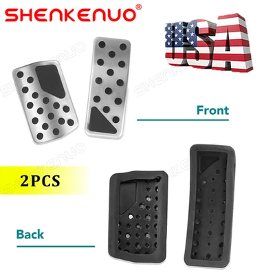 Juego de 2 pastillas de pedal de freno de gasolina para Jeep Grand Cherokee Dodge Durango 2011-2018 Foto 1 de 4